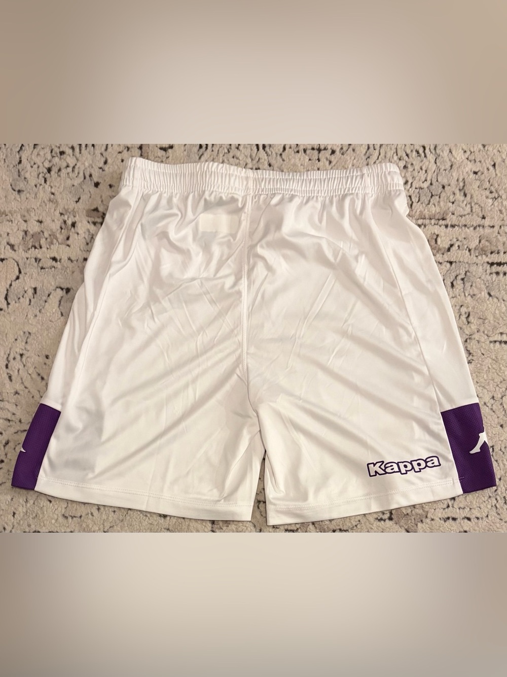 Kappa Authentic ACF Fiorentina 2023/2024 White Italy Soccer Shorts Men’s Sz: S - Picture 4 of 6